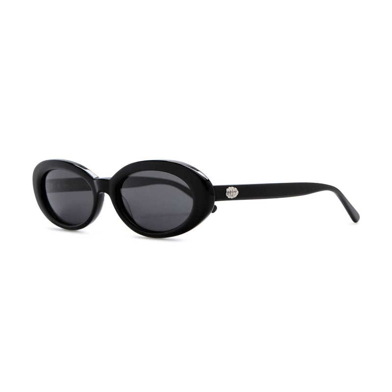 Crap Eyewear The Sweet Leaf Sunglasses - Black Bio/Polarized Grey