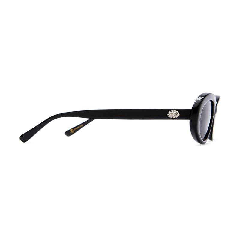 Crap Eyewear The Sweet Leaf Sunglasses - Black Bio/Polarized Grey