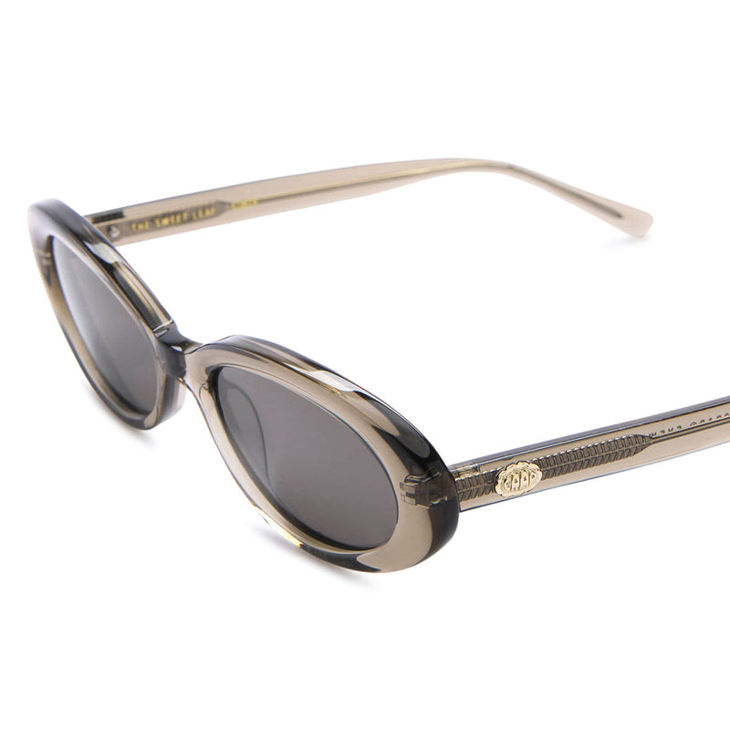 Crap Eyewear The Sweet Leaf Sunglasses - Crystal Stone Bio/Polarized Smoke