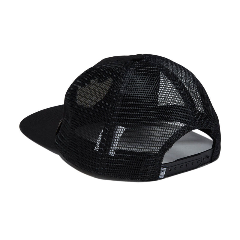 Creature Gravette Hippie Skull 20th Snapback Hat - Black