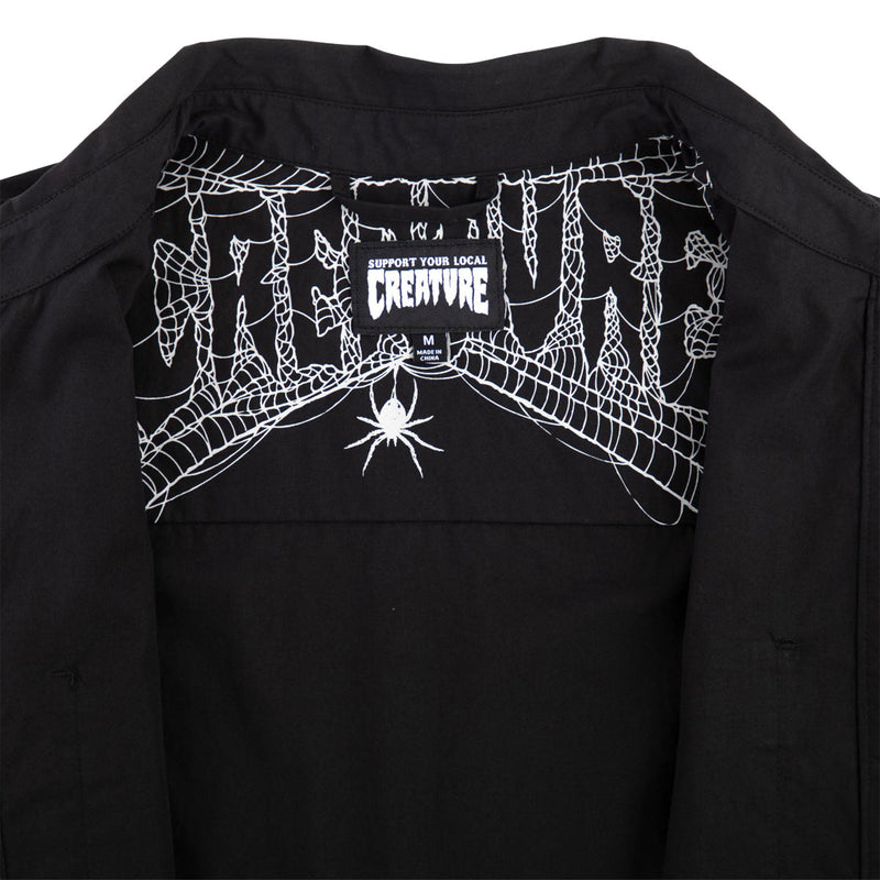 Creature Web 2 Relic Work Shirt - Black