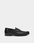 Cronus Loafer In Black Grained Leather
