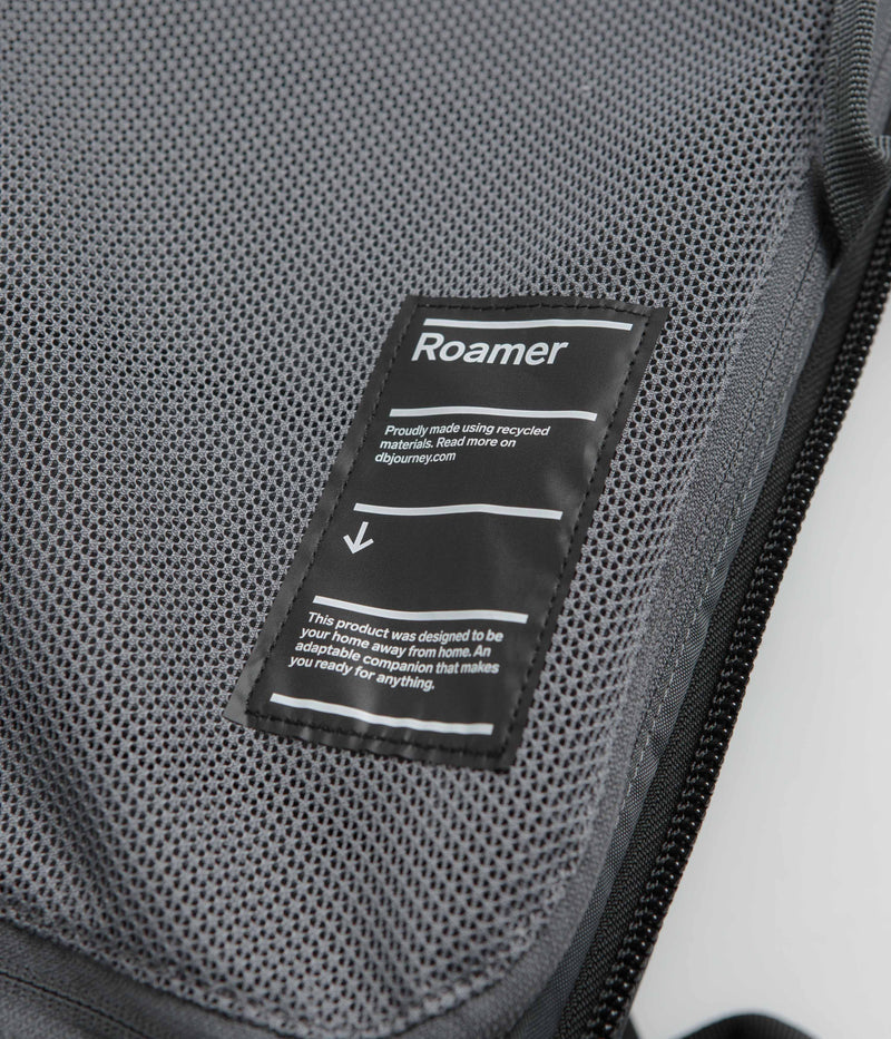 D_b_ Roamer 50L Pro Split Duffel Bag in Black Out