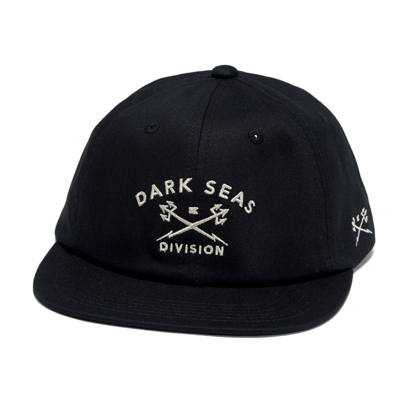 Dark Seas Tridents Low Pro Hat - Black