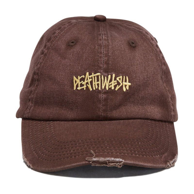 Deathwish Manny Dad Hat - Brown