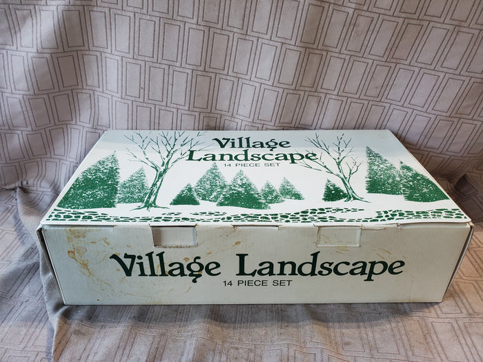 Department 56 Village Landscape 14 Piece Set