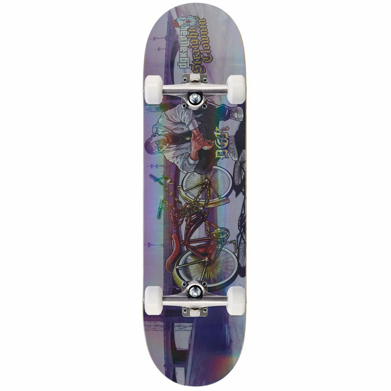 DGK Straight Clownin Skateboard Complete - 8.38"