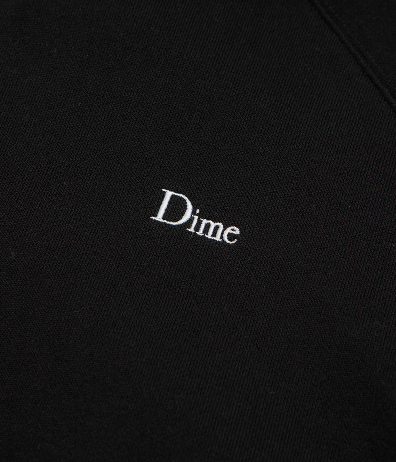 Dime Classic Small Logo Hoodie in Black