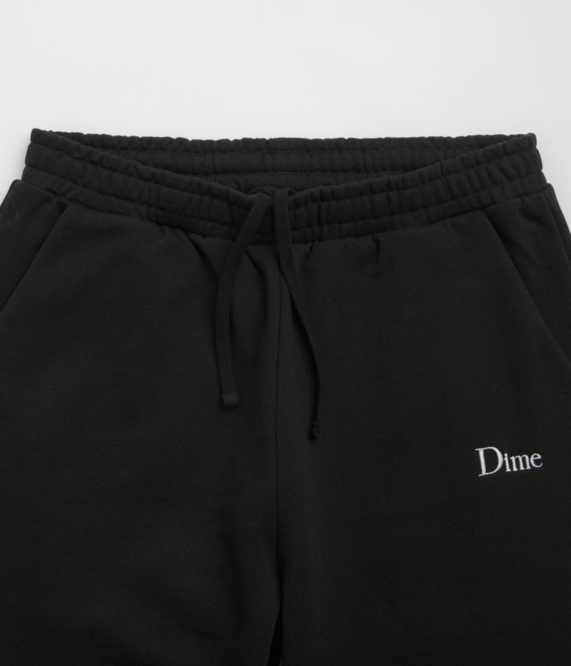 Dime Classic Small Logo Sweatpants in Black