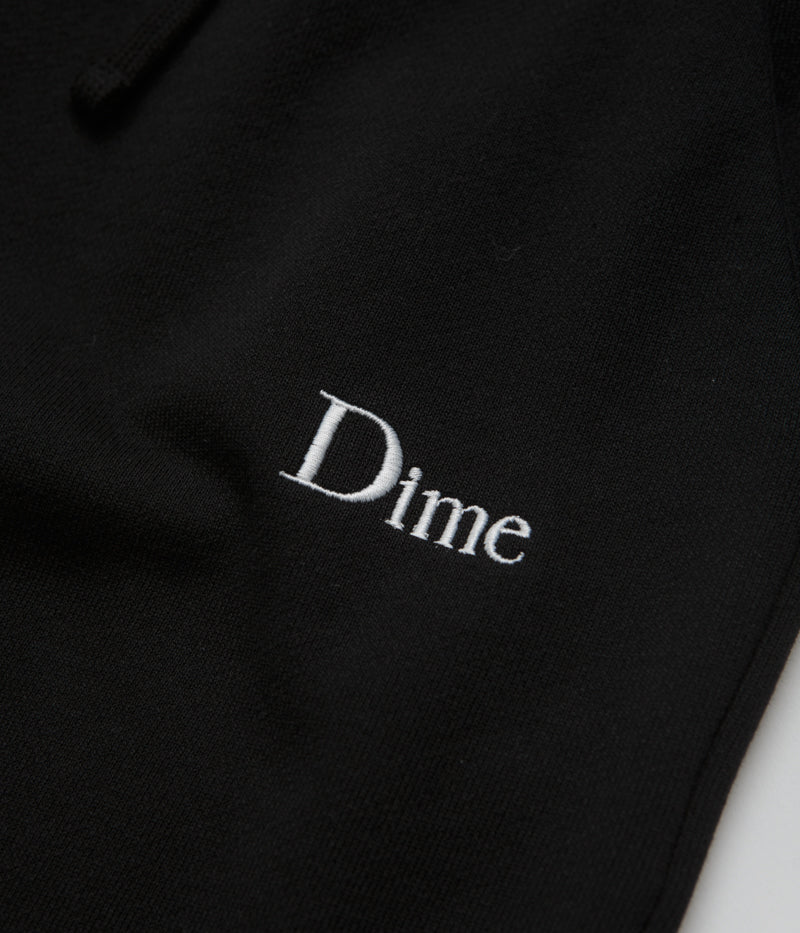 Dime Classic Small Logo Sweatpants in Black