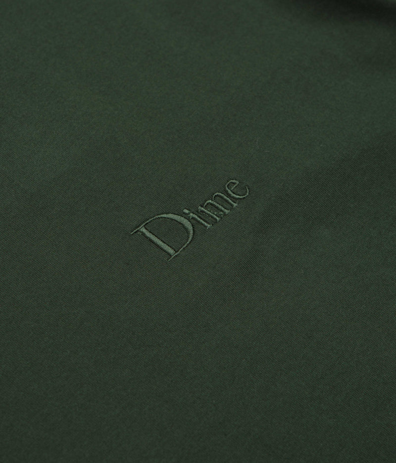 Dime Classic Small Logo T-Shirt in Forest Green
