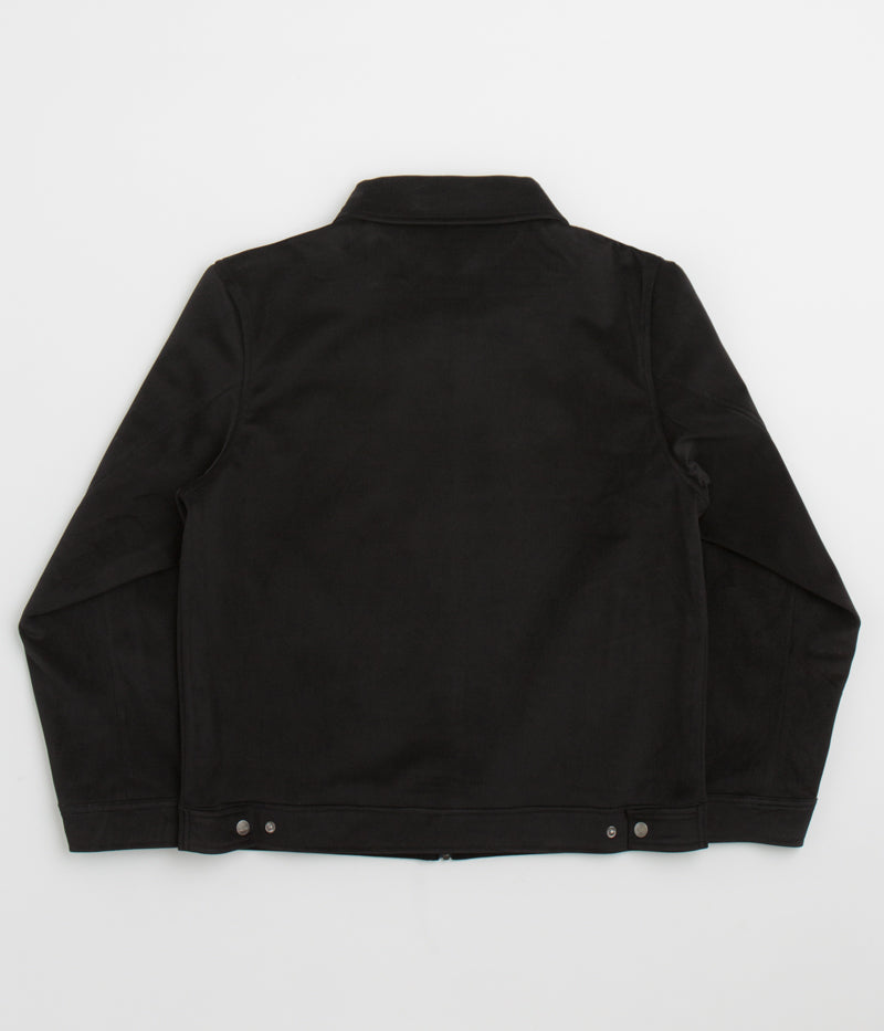 Dime Cord Zip Jacket in Black