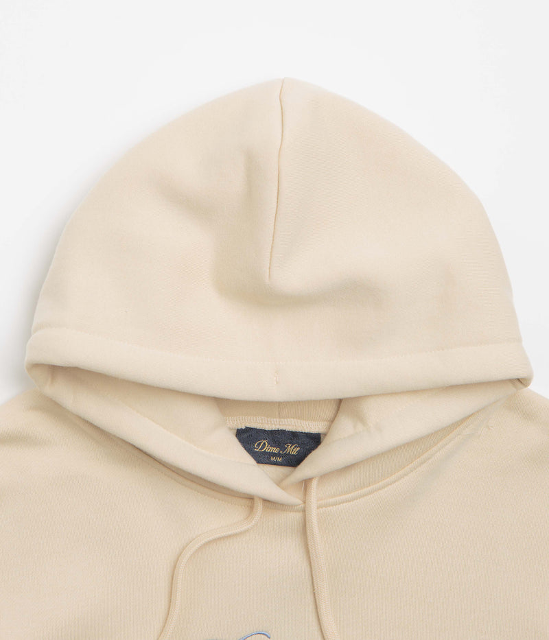 Dime Cursive Logo Hoodie in Fog
