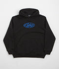Dime Globe Hoodie in Black