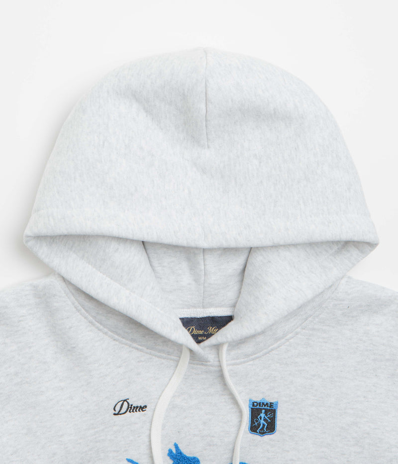 Dime Patinadores Hoodie in Ash