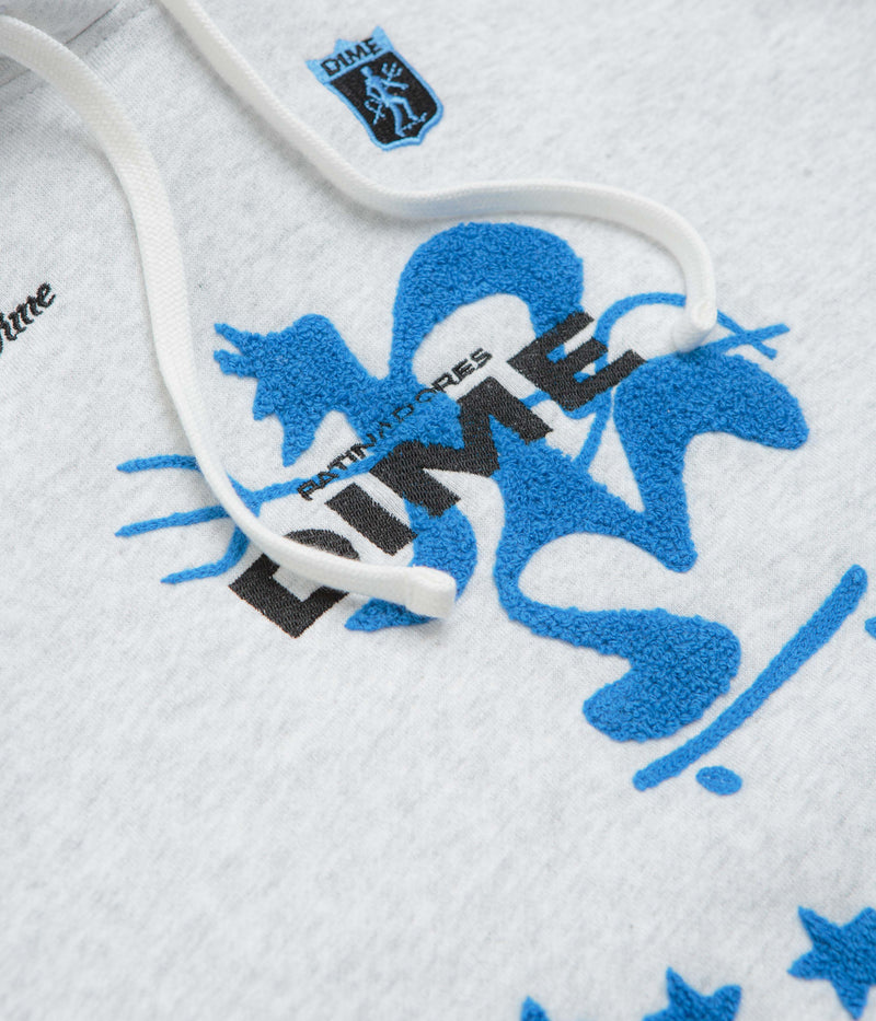 Dime Patinadores Hoodie in Ash
