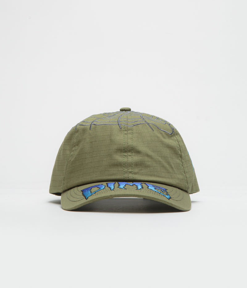 Dime Spider Low Pro Cap in Army Green