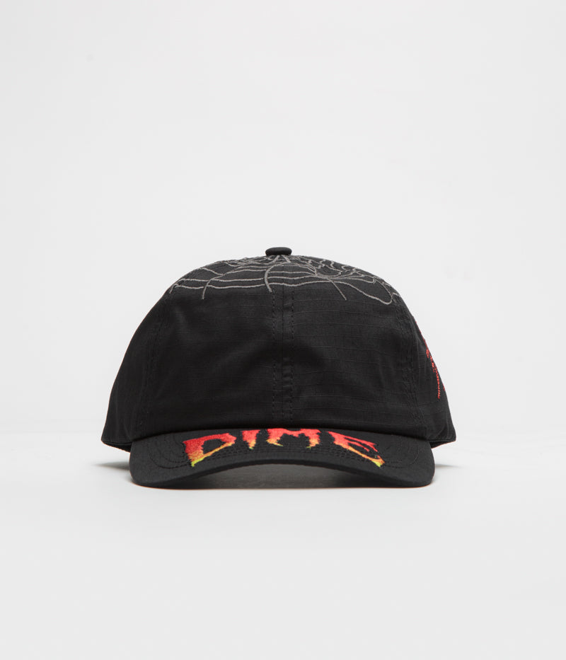 Dime Spider Low Pro Cap in Black
