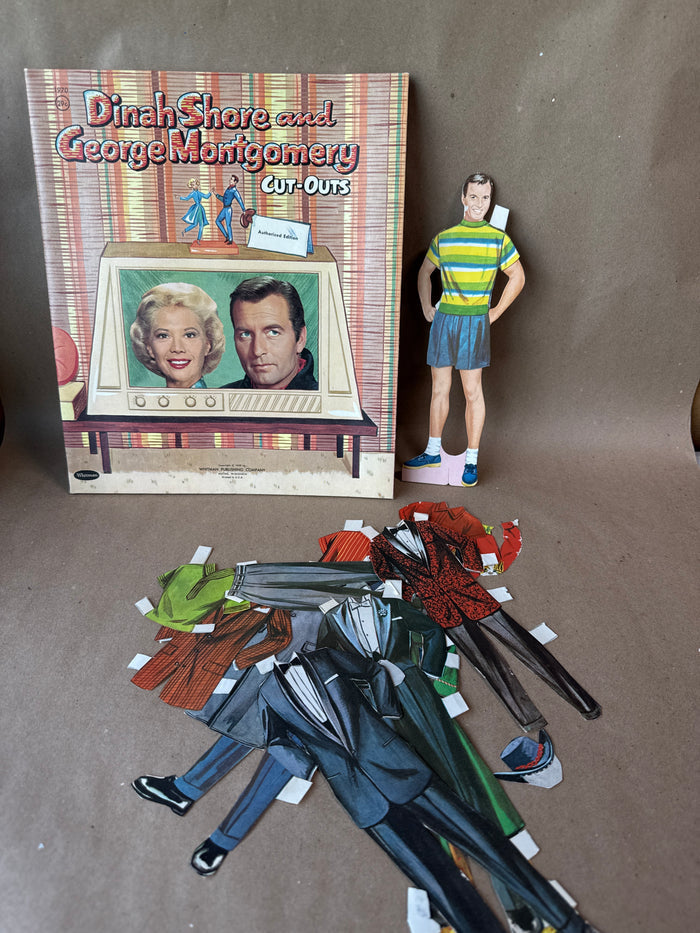 Dinah Shore And George Montgomery Cut Outs (DD)