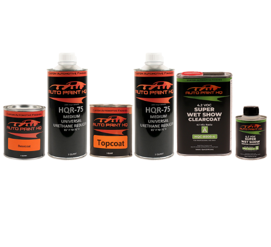 Dodge PWH White Noise Tri-Coat Pearl Complete Quart Kit