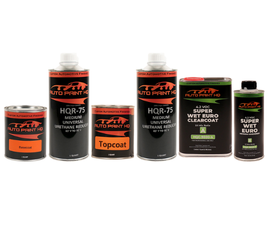 Dodge PWH White Noise Tri-Coat Pearl Complete Quart Kit