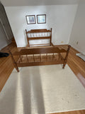 Double Bed with Rails and Slats, Ethan Allen