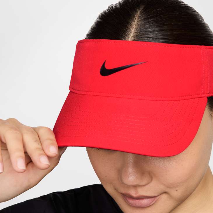 Dri-FIT ADV Ace Visor in Lt Crimson/Anthracite/Black