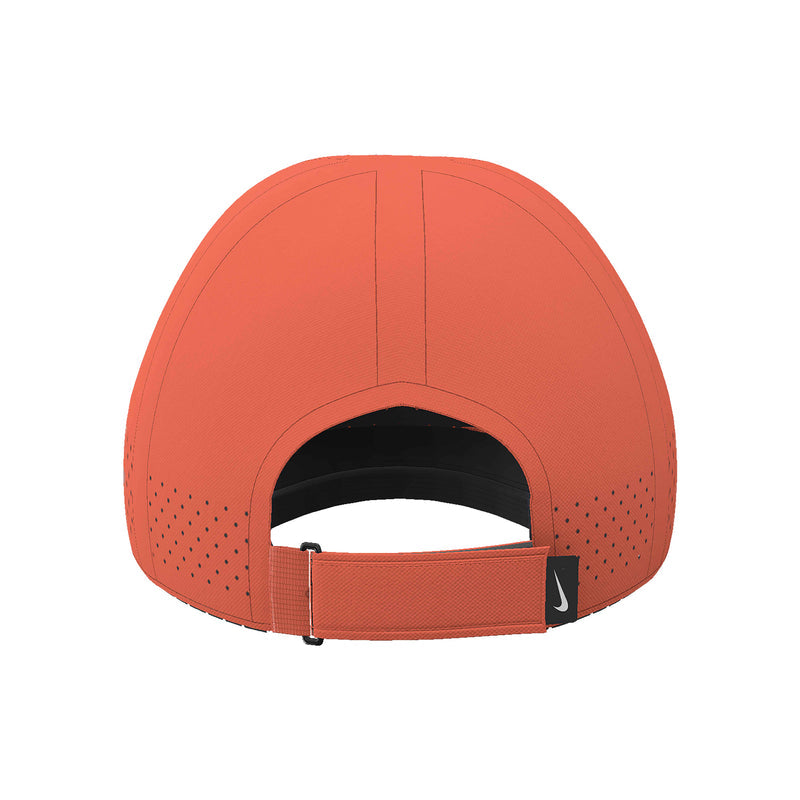 Dri-FIT ADV Club Unstructured Tennis Cap in Turf Orange/White