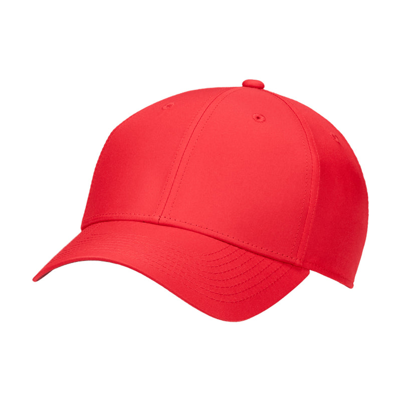 Dri-FIT Club Structured Blank Front Cap in University Red/White