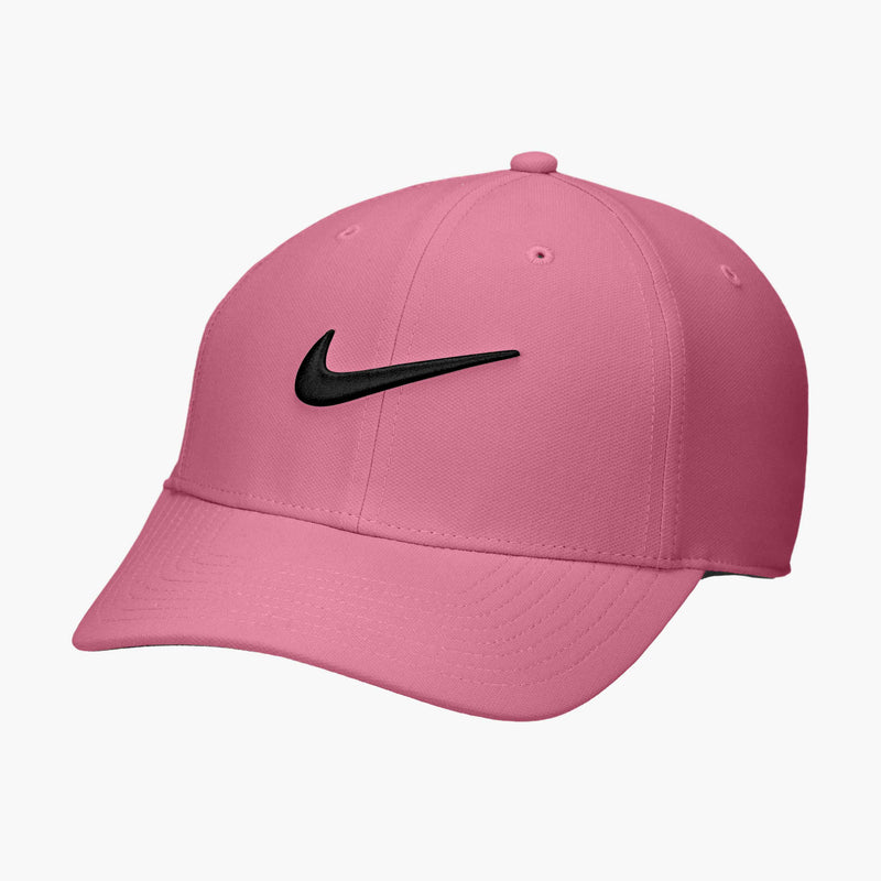 Dri-FIT Club Structured Swoosh Cap in Peony/Black