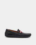 Driver in Black Grained Leather