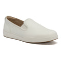 Ayla Metatarsal White Leather Metatarsalgia