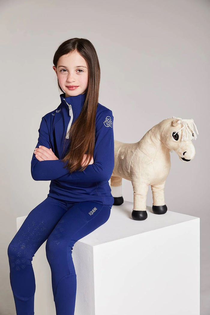 Equieire Amber Kids Base Layer- Nautical Blue