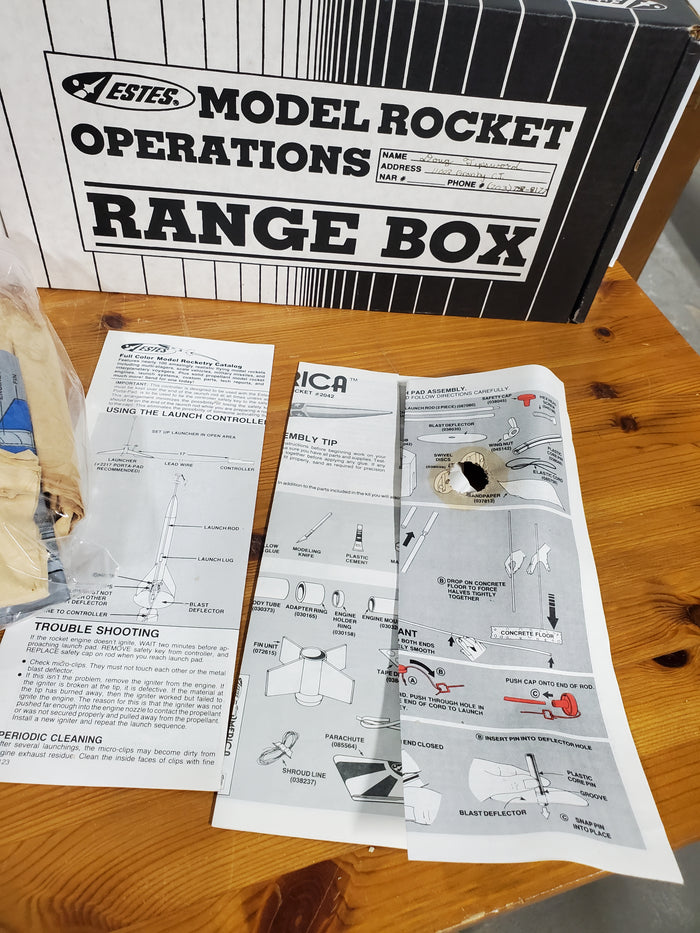Estes "America" Model Rocket Kit