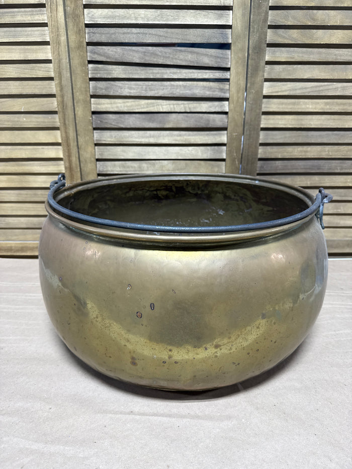 Extra Large Brass Cauldron