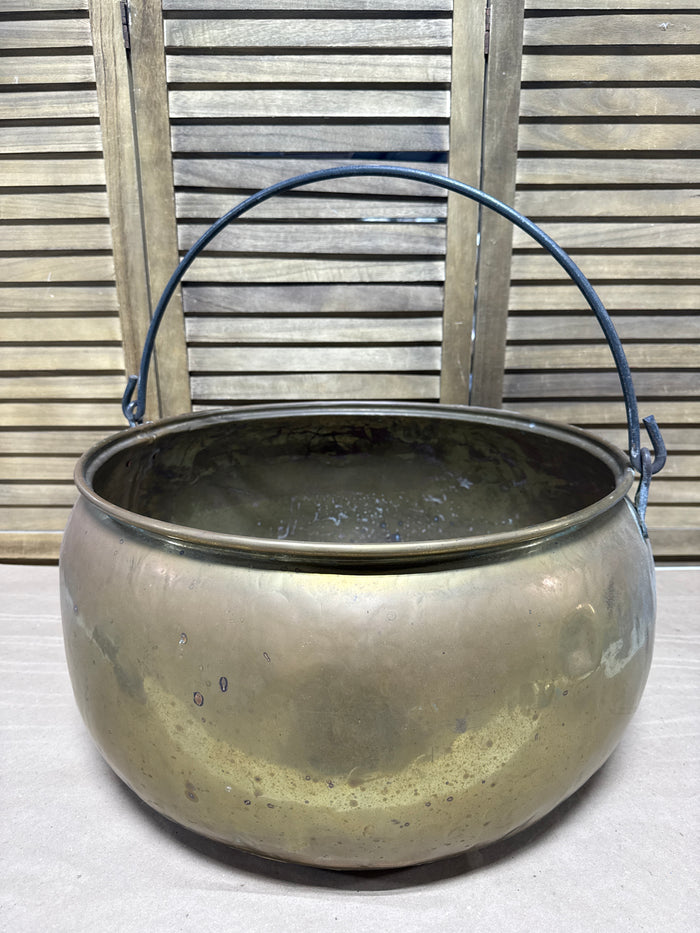 Extra Large Brass Cauldron
