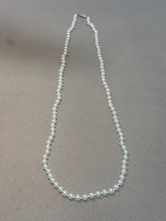 Faux Pearl Necklace