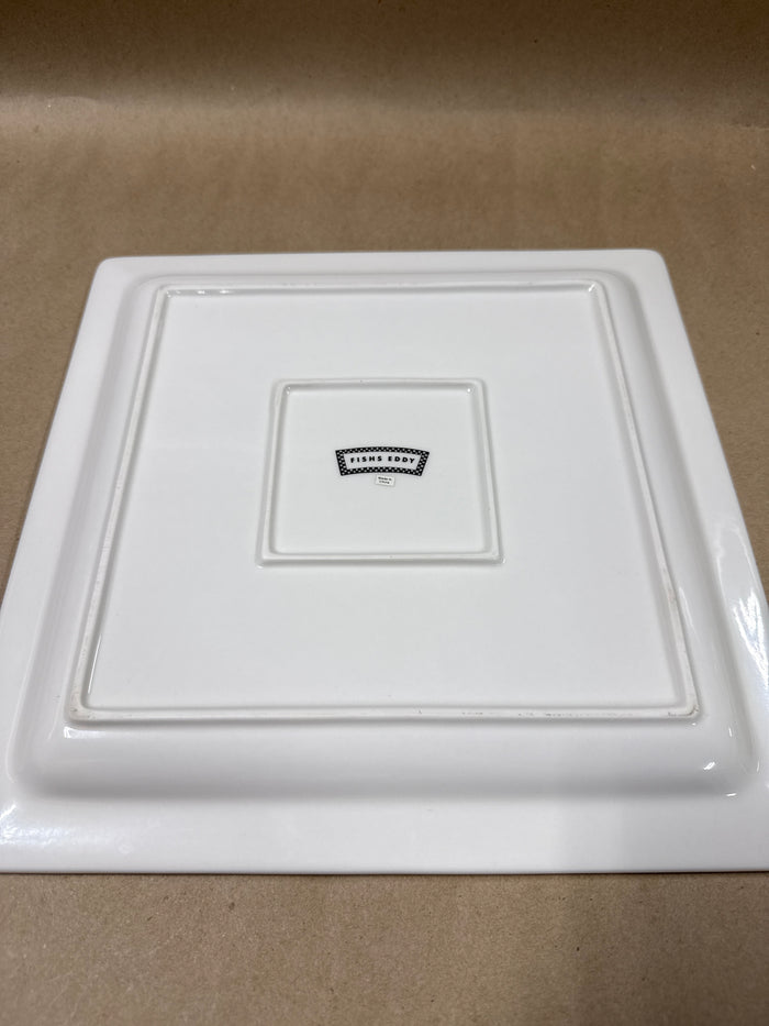 Fishs Eddy Floor Plan Dinner Plate