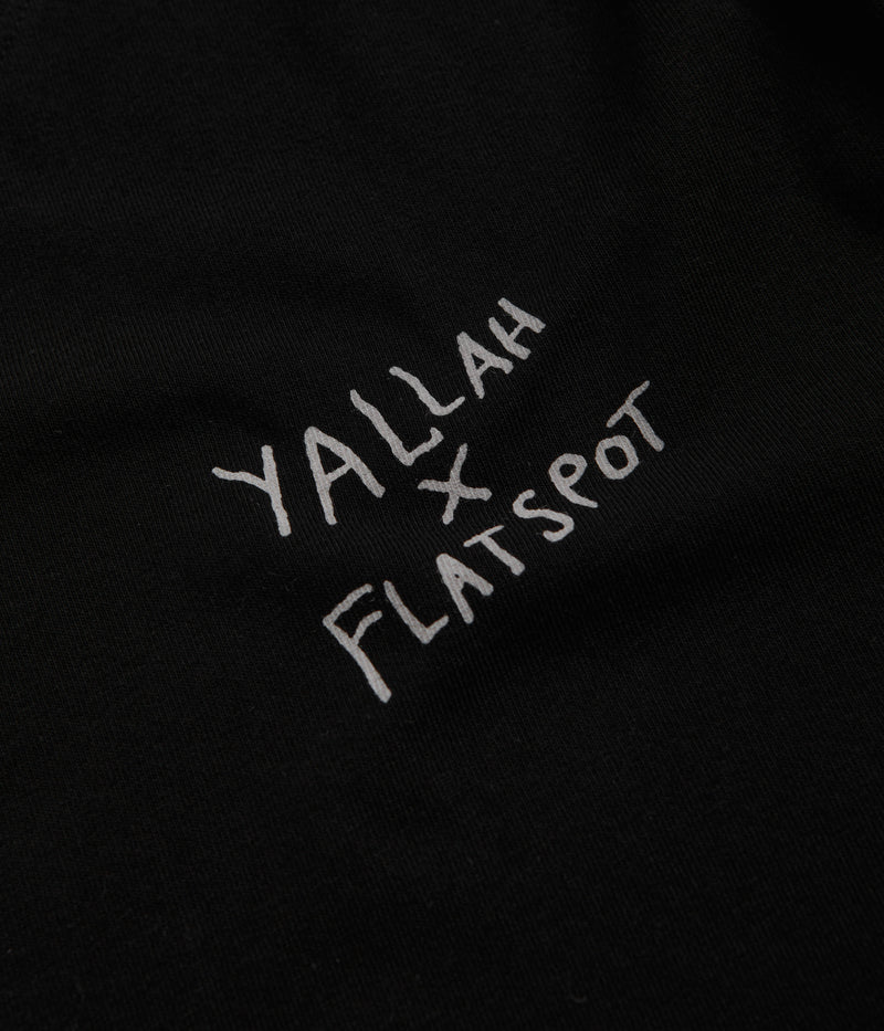 flatspot x Yallah T-Shirt in Black