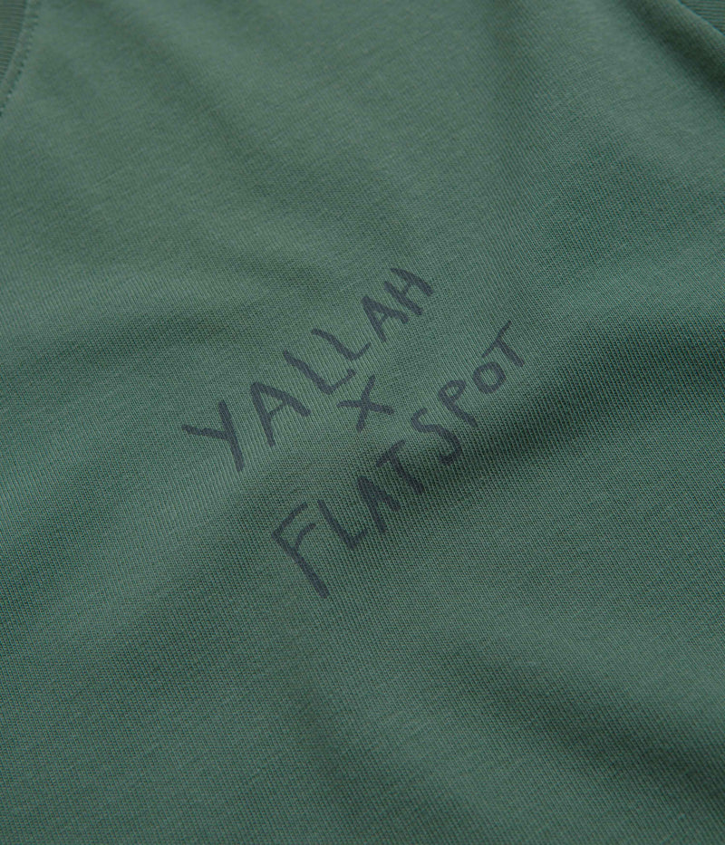 flatspot x Yallah T-Shirt in Green Bay
