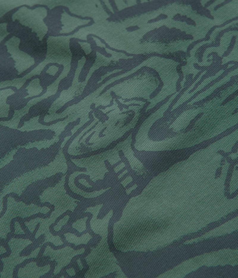 flatspot x Yallah T-Shirt in Green Bay