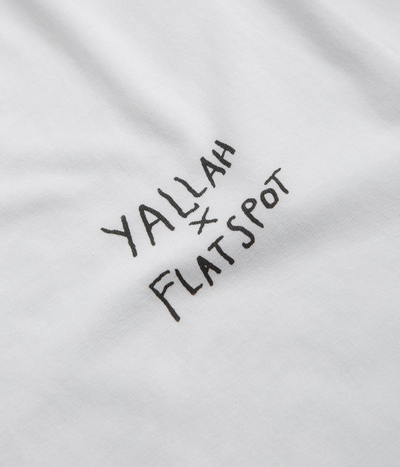 flatspot x Yallah T-Shirt in White