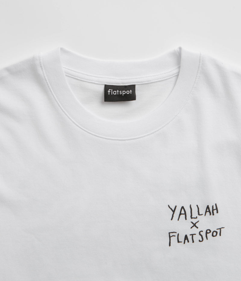flatspot x Yallah T-Shirt in White