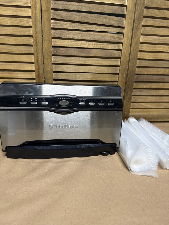 Food Saver With Bags - Powers On