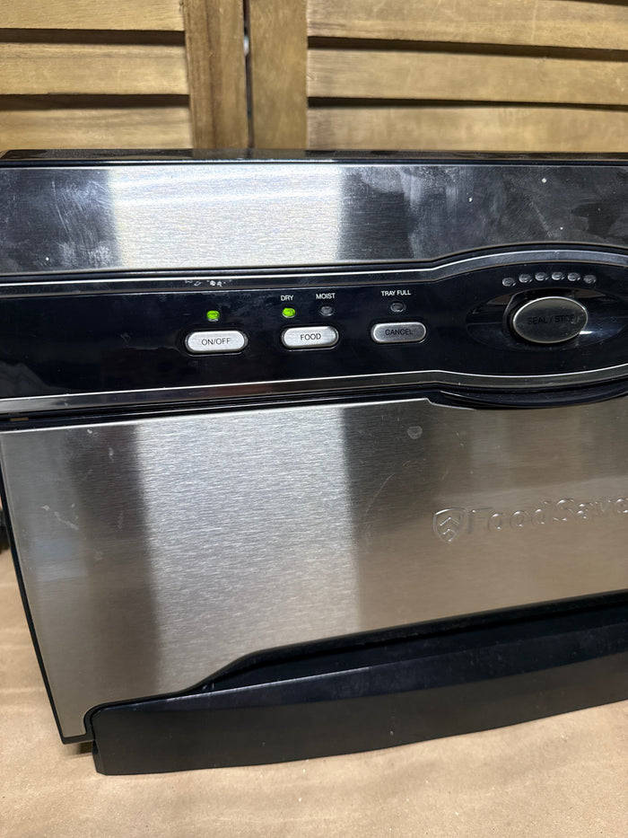 Food Saver With Bags - Powers On