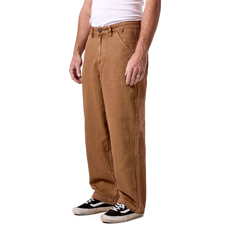 Former Reynolds Overdye Denim Jeans - Washed Brown