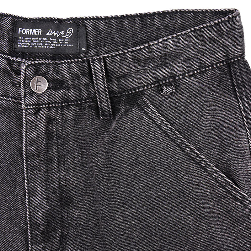 Former Reynolds Slack Denim Jeans - Washed Black