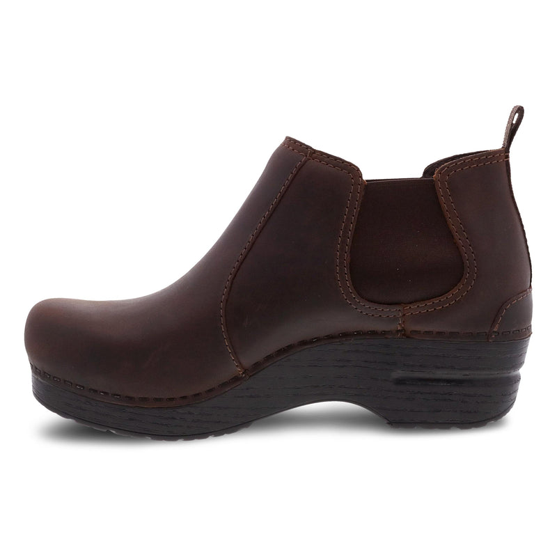 Side image of Frankie Antique Brown Oiled