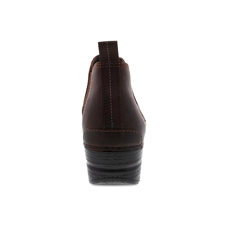 Heel image of Frankie Antique Brown Oiled