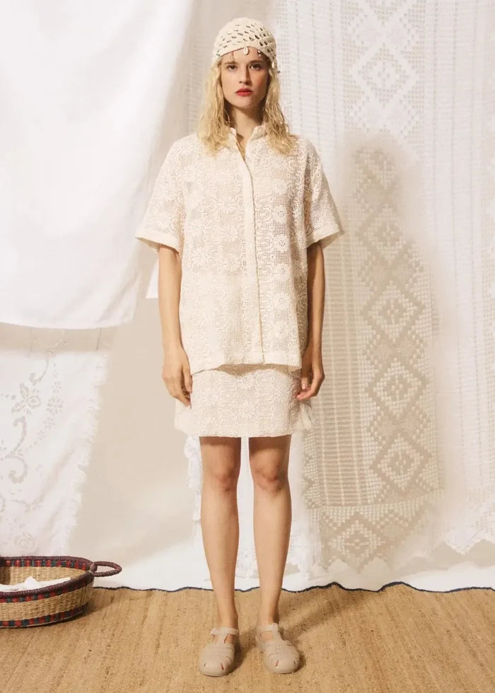 FRNCH - Vincenzo Top - Cream-FRNCH-treehaus